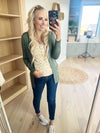 Everyday Cardigan in Light Olive