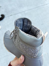 Gypsy Jazz Duck Boots in Gray