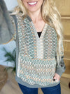Mixed Feelings Mixed Print Hoodie