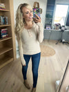 Leah Top in Beige