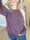 Show Me The Way Long Sleeve in Plum