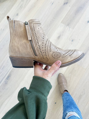 Very G Ask Me Again Bootie in Light Brown