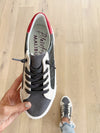 Blowfish Hot Girl Sneakers in Gunmetal and Red