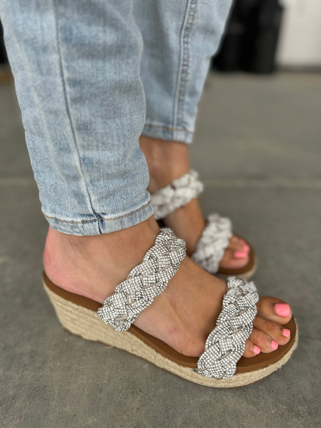 Very G Davina Sandals in Silver
