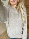 Complete Control Round Neck Sweater in Mocha