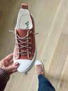 Very G Aman Shoes in Sparkle Rust