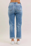 Judy Blue Mid Rise Boyfriend Jeans