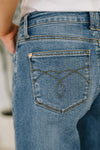Judy Blue High Rise Soft Barrel Stitch Thru Pocket