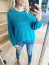 Attention Grabber Sweater in Verdigris