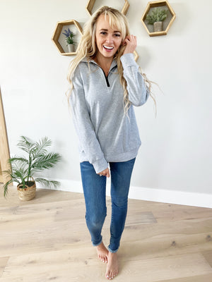 **Pre-Order** Everyday Favorite Zip-Up Sweatshirt (Multiple Colors)