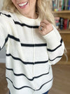 More or Less Striped Sweater