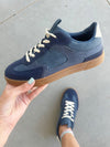 Blowfish Tastic Sneakers in Navy Suede