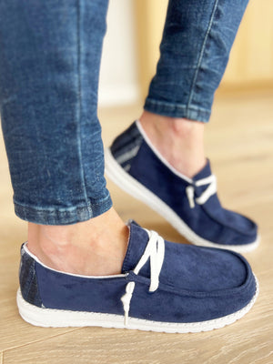 Gypsy Jazz Go Lucky Sneakers in Navy