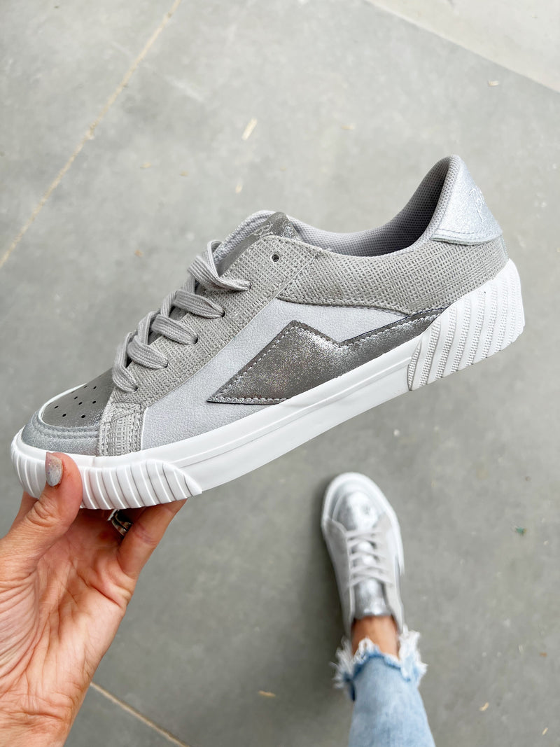 Blowfish Trading Places Sneakers in Silver