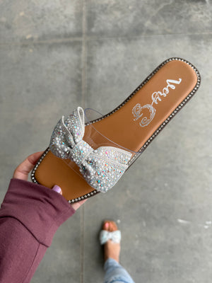 Very G Jessica Sandals in White (SALE)