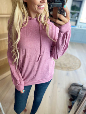 Spoiled Hoodie in Pink