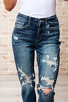 Judy Blue Mid Rise Cuffed Destroy Boyfriend