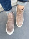 Blowfish Wave Zip Boots in Mushroom