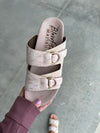 Blowfish Cardinal Sandals in Rose Gold