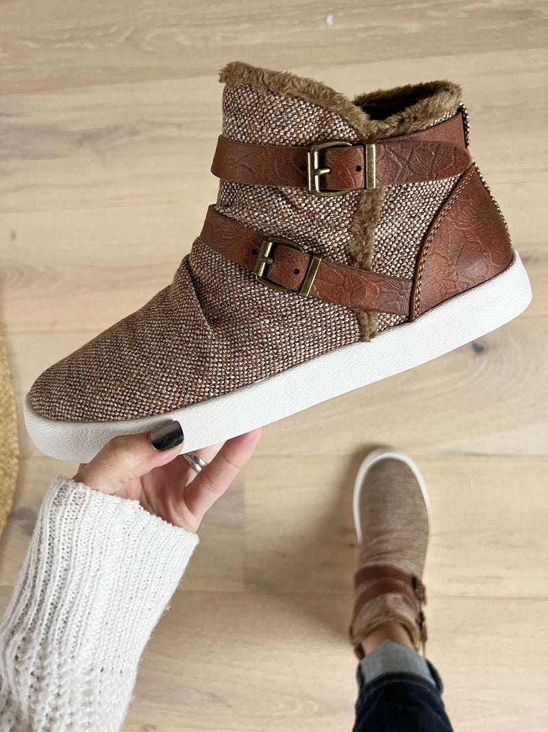 Very G Glad You're Back Boots in Tan (SALE)