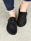 Corky's One For the Books Basket Shoes in Black Faux Suede