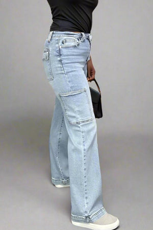 Judy Blue High Energy Cargo Jeans