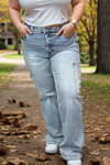 Judy Blue High Energy Cargo Jeans