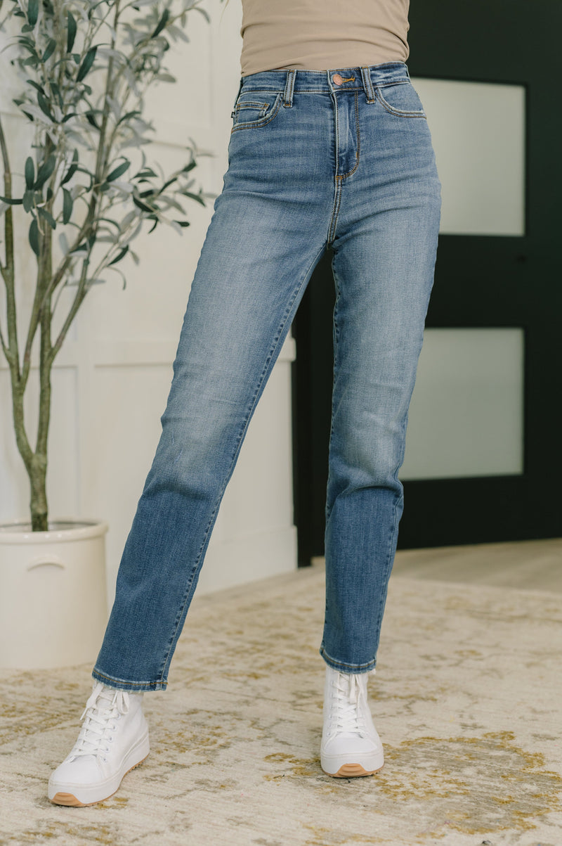Judy Blue High Waist Straight Fit
