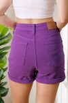 Judy Blue Purple Rush Shorts