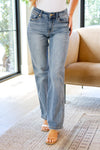 Judy Blue Mid Rise Cell Phone Pocket Straight Jeans