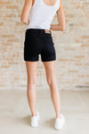 Judy Blue High Rise Button Fly Trouser Shorts