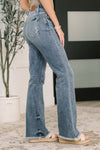 Judy Blue High Rise Bootcut With Fray Hem Jeans