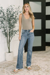 Judy Blue High Rise Bootcut With Fray Hem Jeans