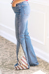 Judy Blue Freedom Rings Flare Jeans
