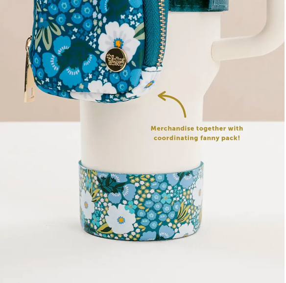 Tumbler Silicone Boot - Sweet Meadow Green Blue