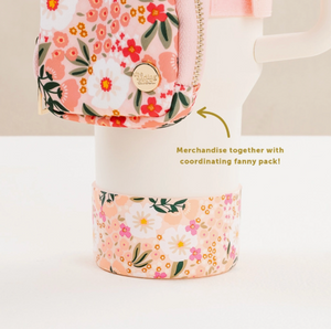 Tumbler Silicone Boot - Sweet Meadow Pink