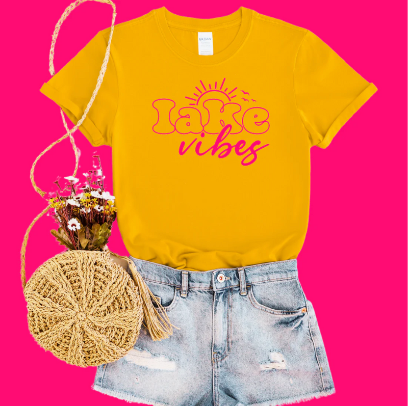 **Pre-Order** Lake Vibes Soft Graphic Tee