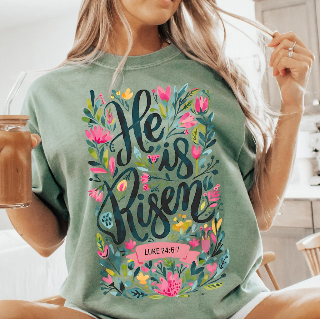 He Is Risen Graphic Tee