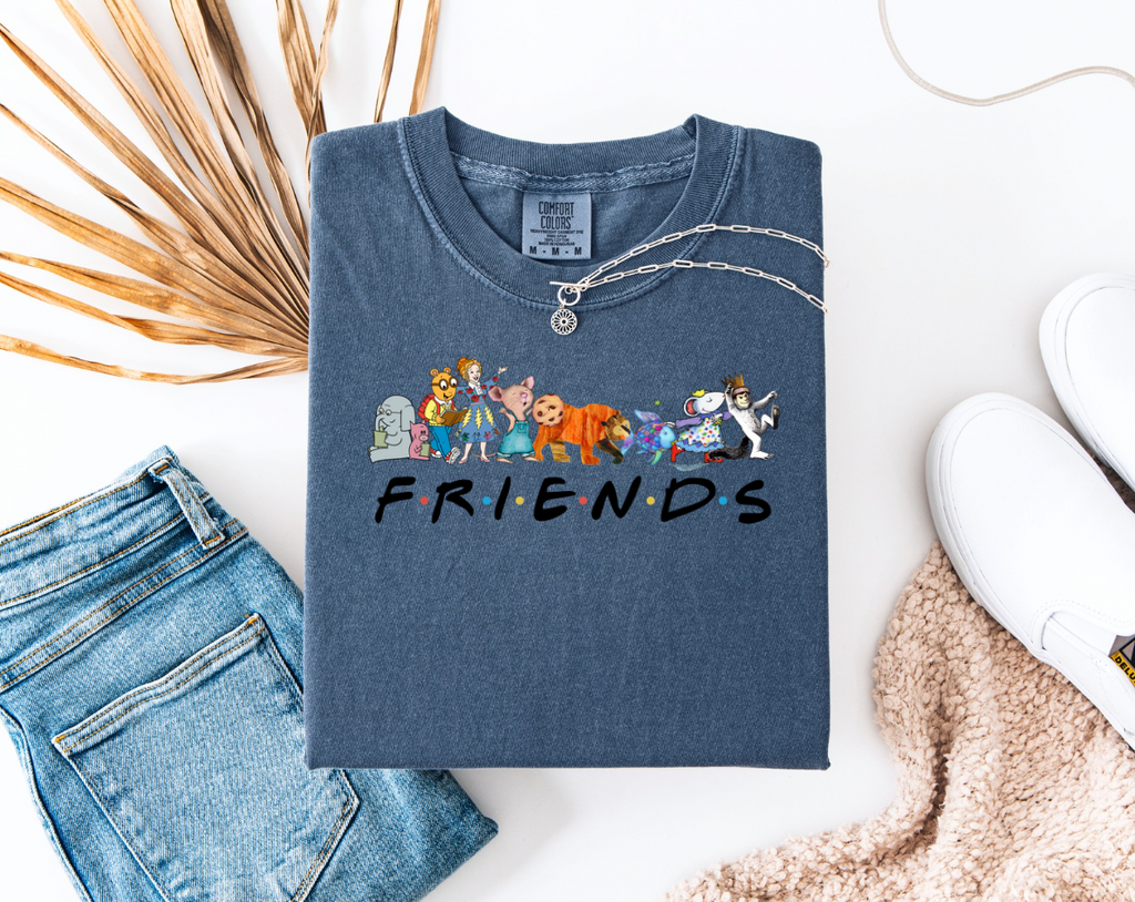 Reading Friends Graphic Tee