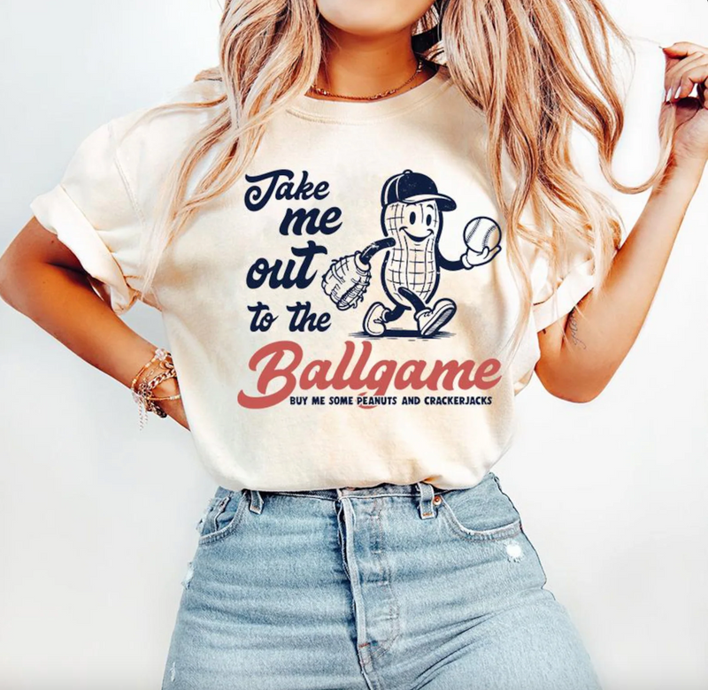 Take Me Out To The Ball Game Graphic Tee or Pullover