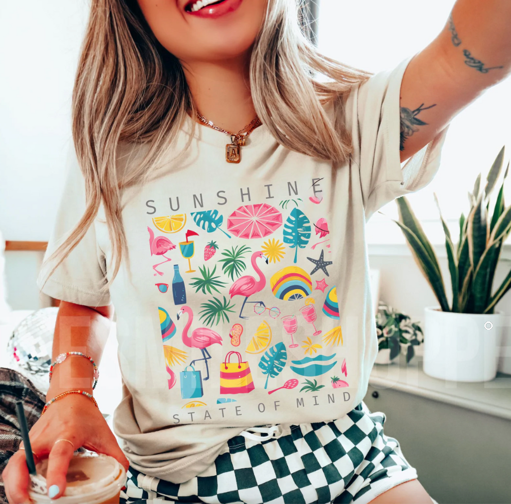 Sunshine State Of Mind Graphic Tee or Pullover