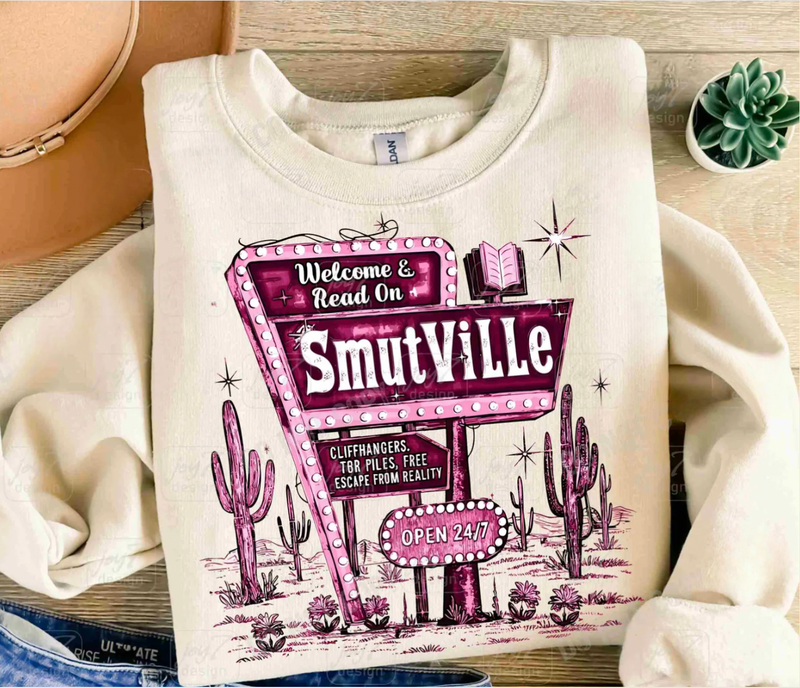 Welcome To Smutville Graphic Tee or Pullover