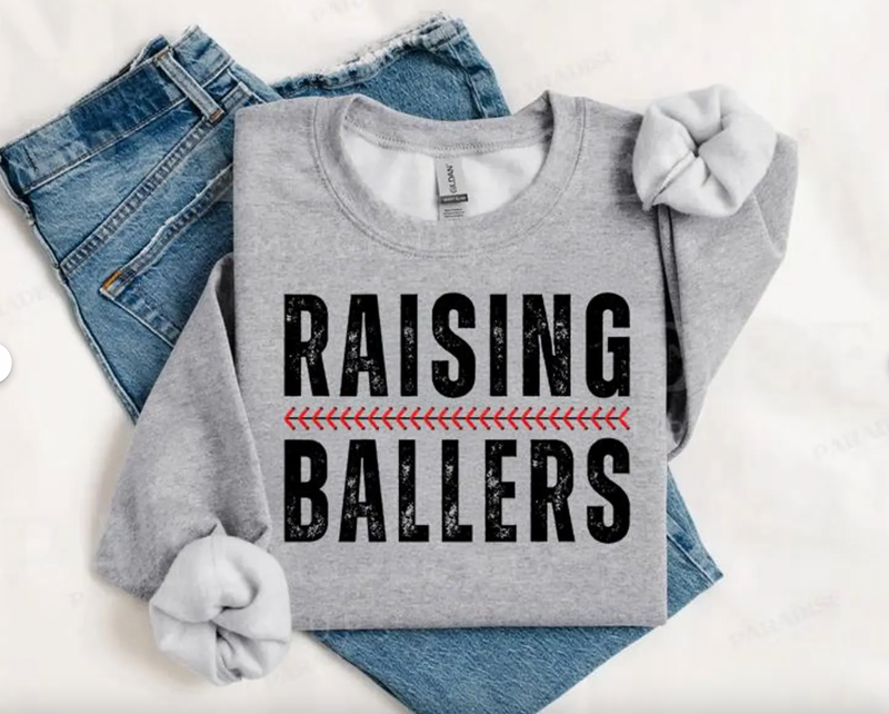 Raising Ballers Graphic Tee or Pullover