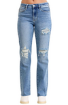 Judy Blue Mid Rise 90's Straight Jeans