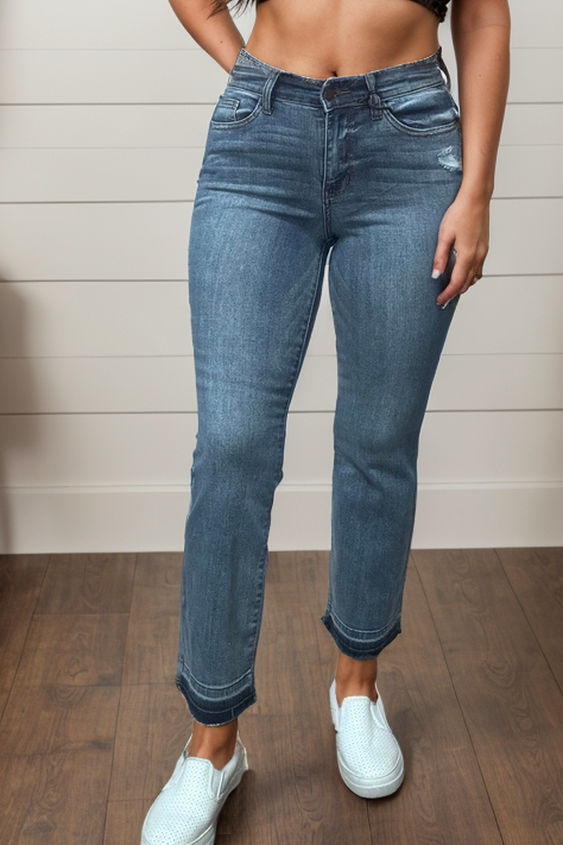 Judy Blue Summer Cropped Jeans