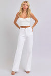 Risen High Waist Straight Jeans