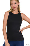 **Deal of the Day** Breathtaking Ribbed Scoop Neck Tank Top (Multiple Colors)