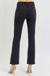Risen High Rise Wide Waistband Ankle Bootcut Jeans