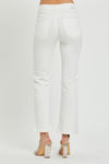 Risen Mid Rise Jeans with Pockets