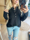 Make A Wish Top In Black